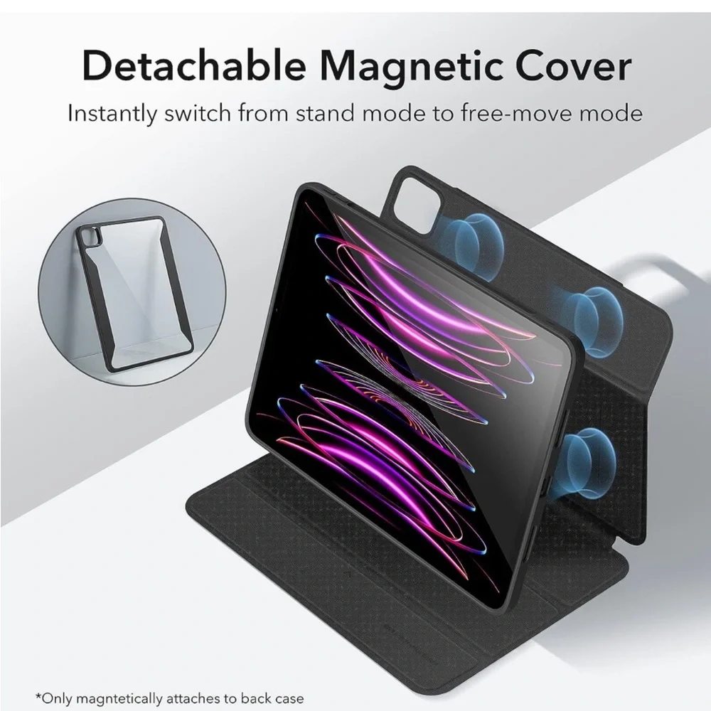 ESR for iPad Pro 12.9 Folio Case (2022/2021, 6th/5th Generation)
